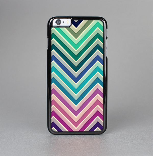 The Vibrant Colored Chevron Layered V4 Skin-Sert for the Apple iPhone 6 Skin-Sert Case