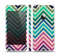 The Vibrant Colored Chevron Layered V4 Skin Set for the Apple iPhone 5
