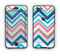 The Vibrant Colored Chevron Pattern V3 Apple iPhone 6 Plus LifeProof Nuud Case Skin Set