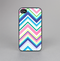 The Vibrant Colored Chevron Pattern V3 Skin-Sert for the Apple iPhone 4-4s Skin-Sert Case