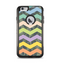 The Vibrant Colored Chevron With Digital Camo Background Apple iPhone 6 Plus Otterbox Commuter Case Skin Set