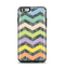 The Vibrant Colored Chevron With Digital Camo Background Apple iPhone 6 Plus Otterbox Symmetry Case Skin Set