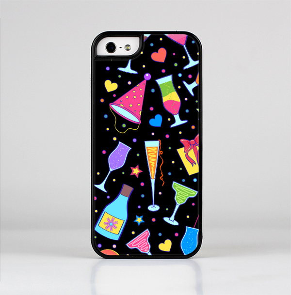 The Vibrant Colored Cocktail Party Skin-Sert for the Apple iPhone 5-5s Skin-Sert Case
