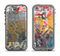 The Vibrant Colored Graffiti Mixture Apple iPhone 5c LifeProof Fre Case Skin Set