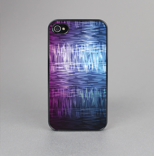 The Vibrant Colored Lined Surface Skin-Sert for the Apple iPhone 4-4s Skin-Sert Case