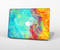 The Vibrant Colored Messy Painted Canvas Skin Set for the Apple MacBook Pro 15" with Retina Display