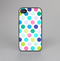 The Vibrant Colored Polka Dot V1 Skin-Sert for the Apple iPhone 4-4s Skin-Sert Case