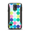 The Vibrant Colored Polka Dot V2 Samsung Galaxy S5 Otterbox Commuter Case Skin Set