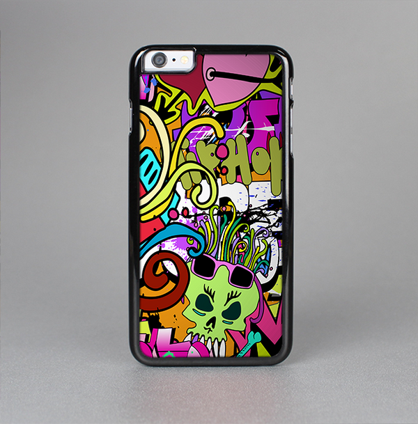The Vibrant Colored Vector Graffiti Skin-Sert for the Apple iPhone 6 Skin-Sert Case