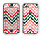 The Vibrant Fall Colored Chevron Pattern Apple iPhone 6 Plus LifeProof Nuud Case Skin Set
