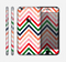 The Vibrant Fall Colored Chevron Pattern Skin for the Apple iPhone 6