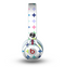 The Vibrant Fun Colored Pattern Hoops Inverted Polka Dot Skin for the Beats by Dre Mixr Headphones