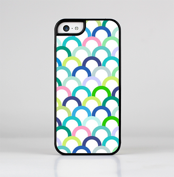 The Vibrant Fun Colored Pattern Hoops Skin-Sert for the Apple iPhone 5c Skin-Sert Case
