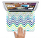 The Vibrant Fun Colored Pattern Swirls Skin Set for the Apple MacBook Pro 13" with Retina Display