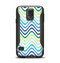 The Vibrant Fun Colored Pattern Swirls Samsung Galaxy S5 Otterbox Commuter Case Skin Set
