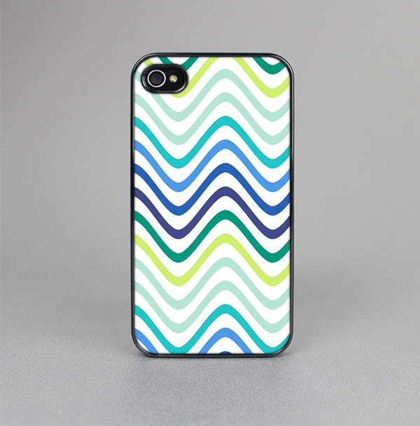 The Vibrant Fun Colored Pattern Swirls Skin-Sert for the Apple iPhone 4-4s Skin-Sert Case