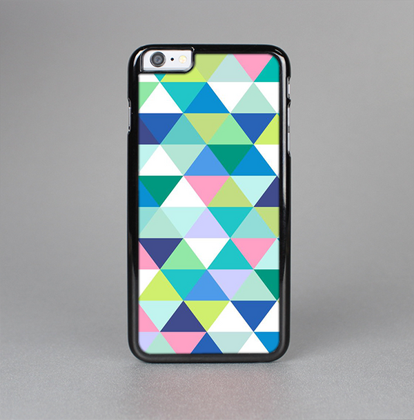 The Vibrant Fun Colored Triangular Pattern Skin-Sert for the Apple iPhone 6 Skin-Sert Case