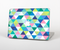The Vibrant Fun Colored Triangular Pattern Skin Set for the Apple MacBook Pro 13" with Retina Display