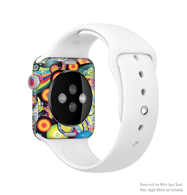 The Vibrant Fun Sprouting Shapes Full-Body Skin Kit for the Apple Watch