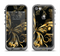 The Vibrant Gold Butterfly Outline Apple iPhone 5c LifeProof Fre Case Skin Set