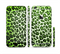 The Vibrant Green Leopard Print Sectioned Skin Series for the Apple iPhone 6 Plus