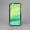 The Vibrant Green Watercolor Panel Skin-Sert for the Apple iPhone 6 Plus Skin-Sert Case
