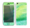 The Vibrant Green Watercolor Panel copy Skin for the Apple iPhone 5c