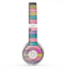 The Vibrant Neon Colored Wood Strips Skin for the Beats by Dre Solo 2 Headphones