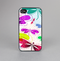 The Vibrant Neon Vector Butterflies Skin-Sert for the Apple iPhone 4-4s Skin-Sert Case