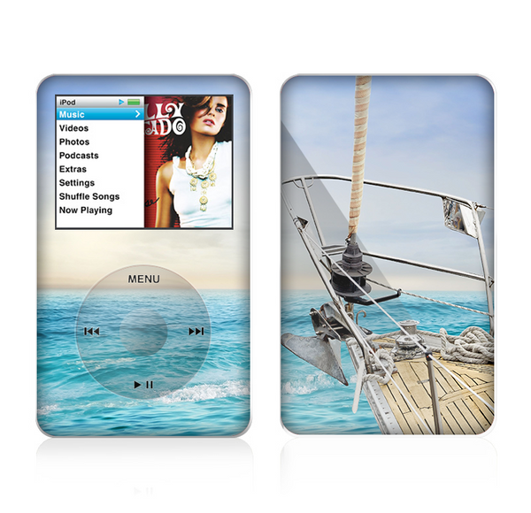 The Vibrant Ocean View From Ship Skin For The Apple iPod Classic
