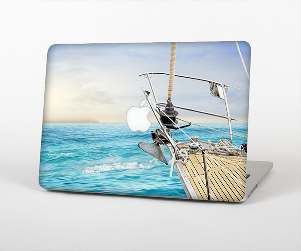 The Vibrant Ocean View From Ship Skin Set for the Apple MacBook Pro 13" with Retina Display