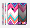 The Vibrant Pink & Blue Chevron Pattern Skin for the Apple iPhone 6