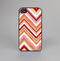 The Vibrant Red & Yellow Sharp Layered Chevron Pattern Skin-Sert for the Apple iPhone 4-4s Skin-Sert Case