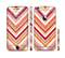 The Vibrant Red & Yellow Sharp Layered Chevron Pattern Sectioned Skin Series for the Apple iPhone 6