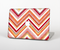 The Vibrant Red & Yellow Sharp Layered Chevron Pattern Skin Set for the Apple MacBook Pro 15" with Retina Display