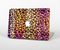 The Vibrant Striped Cheetah Animal Print Skin Set for the Apple MacBook Pro 15" with Retina Display