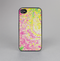 The Vibrant Yellow Colored Dots Skin-Sert for the Apple iPhone 4-4s Skin-Sert Case