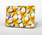 The Vibrant Yellow Flower Pattern Skin Set for the Apple MacBook Pro 15" with Retina Display