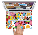 The Vibrant vector Flower Petals Skin Set for the Apple MacBook Pro 15" with Retina Display