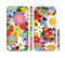 The Vibrant vector Flower Petals Sectioned Skin Series for the Apple iPhone 6