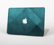The Vinatge Blue Overlapping Cubes Skin Set for the Apple MacBook Pro 15" with Retina Display