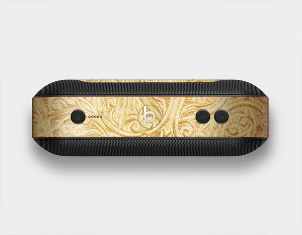 The Vintage Antique Gold Grunge Pattern Skin Set for the Beats Pill Plus