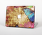 The Vintage Blue Butterfly Background Skin Set for the Apple MacBook Pro 15" with Retina Display