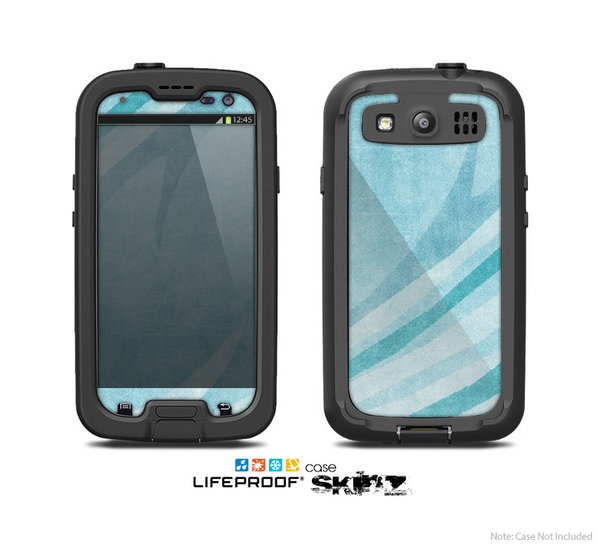 The Vintage Blue Swirled Skin For The Samsung Galaxy S3 LifeProof Case
