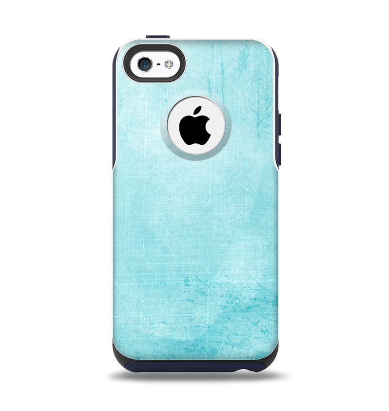 The Vintage Blue Textured Surface Apple iPhone 5c Otterbox