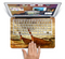 The Vintage Boats Beach Scene Skin Set for the Apple MacBook Pro 13" with Retina Display