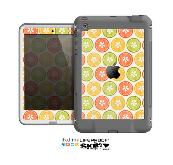 The Vintage Color Buttons Skin for the Apple iPad Mini LifeProof Case