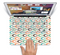 The Vintage Colored Vector Fish Icons Skin Set for the Apple MacBook Pro 15" with Retina Display