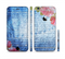 The Vintage Denim & Pink Floral Sectioned Skin Series for the Apple iPhone 6 Plus