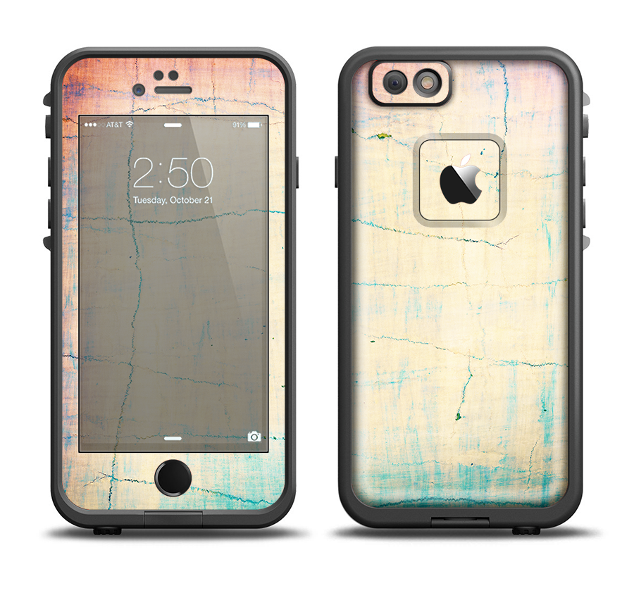 the vintage faded colors with cracks Apple iPhone 6 LifeProof Fre Case Skin Set – DesignSkinz the vintage faded colors with cracks Apple iPhone 6 LifeProof Fre Case Skin Set – DesignSkinz